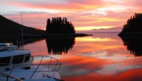 Yacht ADVANTAGE -  Extrodinary Sunset